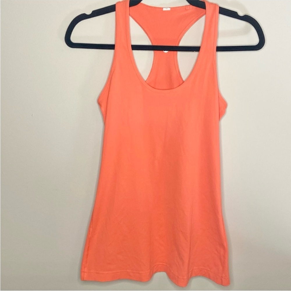 Lululemon Cool Racerback Tank Bright Coral